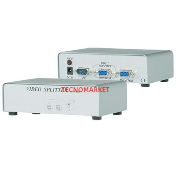 S-LINK 2port SL-2502 2x 15pin DSub 1920x1440 250mhz Vga,Video Splitter S-LINK 2port SL-2502 2x 15pin DSub 1920x1440 250mhz Vga,Video Splitter