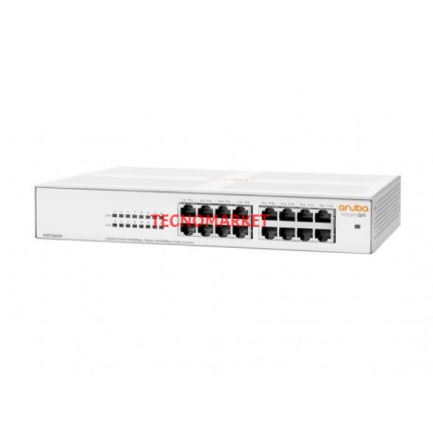 ARUBA 16port Instant On 1430-16G R8R47A GIGABIT Yönetilemez Switch Masaüstü ARUBA 16port Instant On 1430-16G R8R47A GIGABIT Yönetilemez Switch Masaüstü