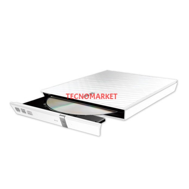 ASUS 8x SDRW-08D2S-U USB 2.0 Slim Harici DVD Yazıcı Beyaz ASUS 8x SDRW-08D2S-U USB 2.0 Slim Harici DVD Yazıcı Beyaz