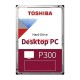 TOSHIBA 3.5" 6TB P300 HDWD260UZSVA 128MB SATA-3 PC Diski TOSHIBA 3.5" 6TB P300 HDWD260UZSVA 128MB SATA-3 PC Diski