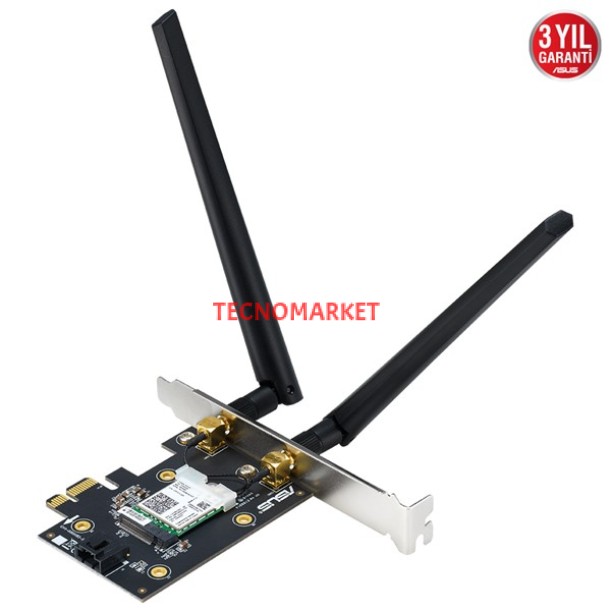 ASUS PCE-AX3000 Dual Band PCIe Kablosuz Adaptör,Bluetooth ASUS PCE-AX3000 Dual Band PCIe Kablosuz Adaptör,Bluetooth