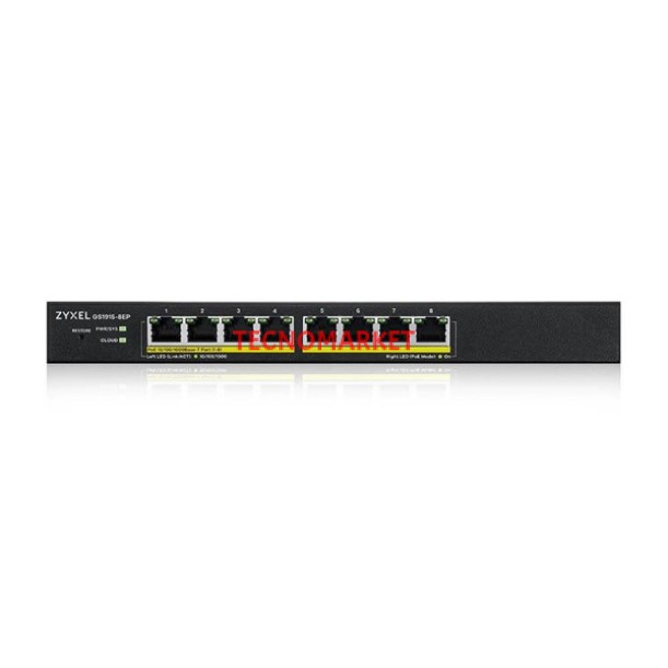 ZyXEL 8port 60w FULL PoE GS1915-8EP GIGABIT Yönetilebilir Switch ZyXEL 8port 60w FULL PoE GS1915-8EP GIGABIT Yönetilebilir Switch