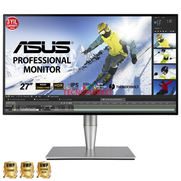ASUS 24'' IPS PA27AC 1MS 75Hz HDMI-DP Thunderbolt Kurumsal Monitör (2560 X 1440) ASUS 24'' IPS PA27AC 1MS 75Hz HDMI-DP Thunderbolt Kurumsal Monitör (2560 X 1440)
