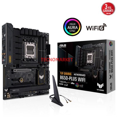 ASUS TUF GAMING B650-PLUS WIFI-6E DDR5 HDMI-DP PCIE 4.0 AM5 ATX