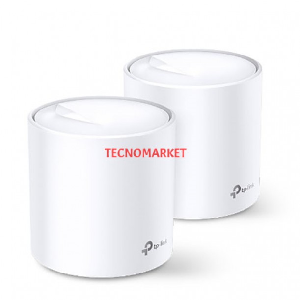 TP-LINK DECO X60(2-PACK) AX5400 Mesh Router 2-li paket TP-LINK DECO X60(2-PACK) AX5400 Mesh Router 2-li paket