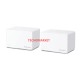 MERCUSYS HALO H80X-2P AX3000 Tüm Ev Mesh Wi-Fi 6 Router 2-li paket MERCUSYS HALO H80X-2P AX3000 Tüm Ev Mesh Wi-Fi 6 Router 2-li paket