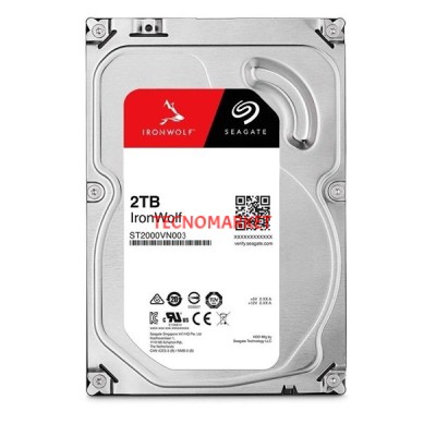 SEAGATE 2TB 3.5" IRONWOLF ST2000VN003 256GB 5900RPM NAS DİSKİ (DİSTRİBÜTÖR GARANTİLİ)