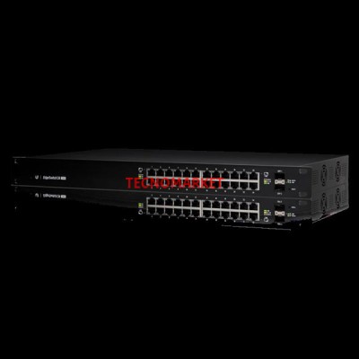 UBIQUITI 24-PORT 250W FULL POE  ES-24-250W GIGABIT 2X-SFP YÖNETİLEBİLİR POE SWITCH