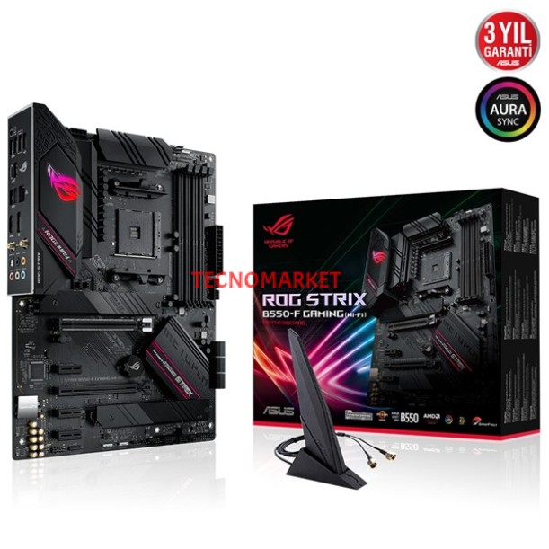 ASUS ROG STRIX B550-F GAMING WIFI II DDR4 HDMI DP PCIe 16X v4.0 AM4 mATX ASUS ROG STRIX B550-F GAMING WIFI II DDR4 HDMI DP PCIe 16X v4.0 AM4 mATX