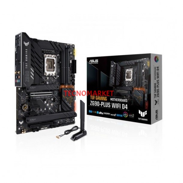 ASUS TUF Z690-PLUS GAMING WIFI D4 DDR4 M2 PCIe NVME HDMI DP PCIe 16X v4.0 1700p ATX ASUS TUF Z690-PLUS GAMING WIFI D4 DDR4 M2 PCIe NVME HDMI DP PCIe 16X v4.0 1700p ATX