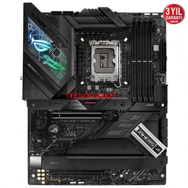 ASUS ROG STRIX Z690-F GAMING WIFI DDR5 M2 PCIe NVME HDMI DP PCIe 16X v5.0 1700p ATX ASUS ROG STRIX Z690-F GAMING WIFI DDR5 M2 PCIe NVME HDMI DP PCIe 16X v5.0 1700p ATX