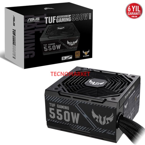 ASUS 550W 80+ BRONZE TUF GAMING 550B 13.5cm Fanlı Power Supply ASUS 550W 80+ BRONZE TUF GAMING 550B 13.5cm Fanlı Power Supply