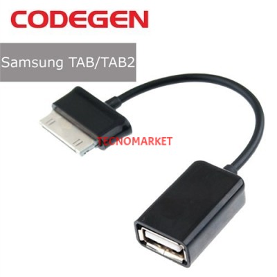 Codegen Samsung Galaxy Tab Usb Otg Kablo Siyah CDSG-01