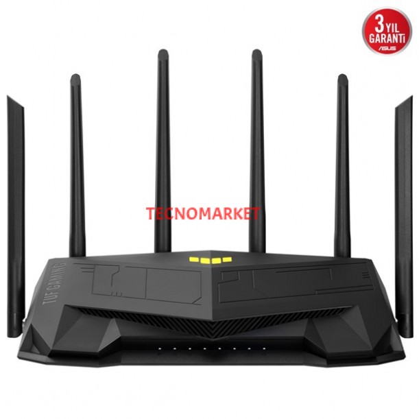 ASUS TUF AX5400 Dual Band GAMING Router 6x harici anten ASUS TUF AX5400 Dual Band GAMING Router 6x harici anten