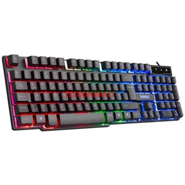 Everest KB-188 Borealis Siyah USB Gökkuşağı Aydınlatmalı Q Gaming Oyuncu Klavyesi Everest KB-188 Borealis Siyah USB Gökkuşağı Aydınlatmalı Q Gaming Oyuncu Klavyesi