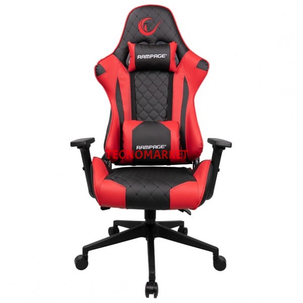 Rampage KL-R40 Throne Serisi Siyah/Kırmızı Oyuncu Koltuğu Rampage KL-R40 Throne Serisi Siyah/Kırmızı Oyuncu Koltuğu