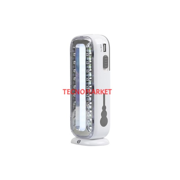 S-link SL-3656 Grey 4.3v 1600Mah (Tüp içi 15 SMD) 20 SMD Ledli Işıldak S-link SL-3656 Grey 4.3v 1600Mah (Tüp içi 15 SMD) 20 SMD Ledli Işıldak