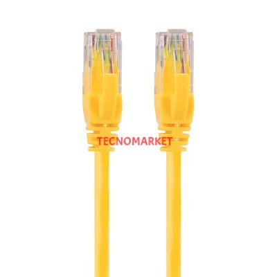 S-link SL-CAT610YE 10m Sarı CAT6 Patch Kablo