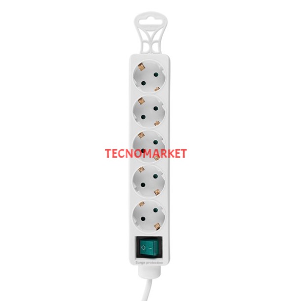 S-link SPG-F05 1.5m 306 Joule Euro Soket 3G1.0mm Tam Bakır 5'li Akım Korumalı Beyaz Priz Çoklayıcı S-link SPG-F05 1.5m 306 Joule Euro Soket 3G1.0mm Tam Bakır 5'li Akım Korumalı Beyaz Priz Çoklayıcı