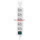 S-link SPG-F05 1.5m 306 Joule Euro Soket 3G1.0mm Tam Bakır 5'li Akım Korumalı Beyaz Priz Çoklayıcı S-link SPG-F05 1.5m 306 Joule Euro Soket 3G1.0mm Tam Bakır 5'li Akım Korumalı Beyaz Priz Çoklayıcı