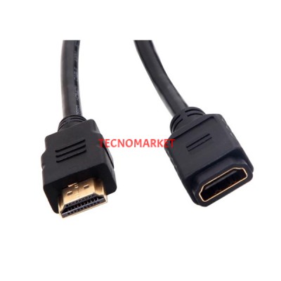 S-link SL-HF10 HDMI M to HDMI F 1m 3D,3V Kablo