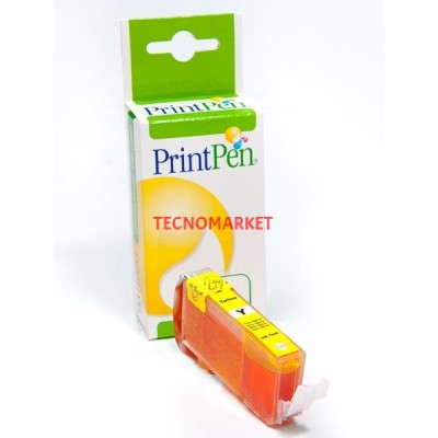 Prıntpen Canon Clı-521Y Yellow (10,5Ml.)