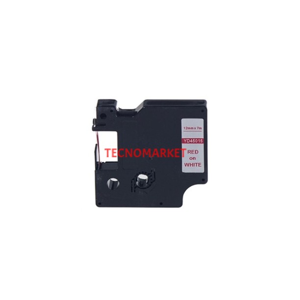 Prıntpen Dymo D1 45015 Beyaz Etıkete Kırmızı (12Mm X 7M)