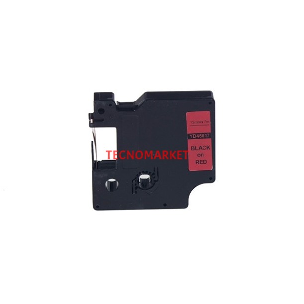 Prıntpen Dymo D1 45017 Kırmızı Etıkete Sıyah (12Mm X 7M) Prıntpen Dymo D1 45017 Kırmızı Etıkete Sıyah (12Mm X 7M)