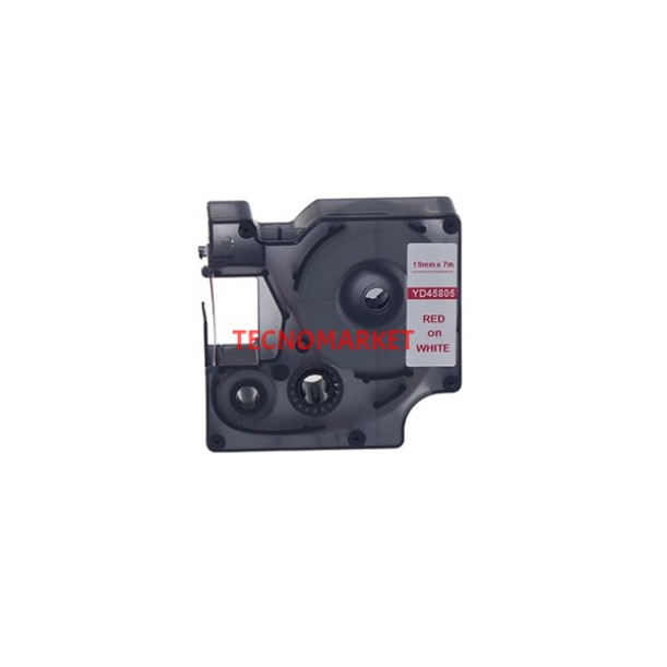 Prıntpen Dymo D1 45805 Beyaz Etıkete Kırmızı (19Mm X 7M) Prıntpen Dymo D1 45805 Beyaz Etıkete Kırmızı (19Mm X 7M)