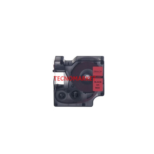 Prıntpen Dymo D1 45807 Kırmızı Etıkete Sıyah (19Mm X 7M) Prıntpen Dymo D1 45807 Kırmızı Etıkete Sıyah (19Mm X 7M)