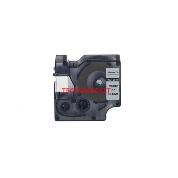 Prıntpen Dymo D1 45810 Seffaf Etıkete Beyaz (19Mm X 7M) Prıntpen Dymo D1 45810 Seffaf Etıkete Beyaz (19Mm X 7M)