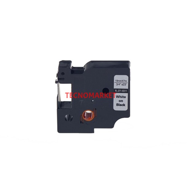 Prıntpen Dymo D1 45811 Sıyah Etıkete Beyaz (19Mm X 7M)