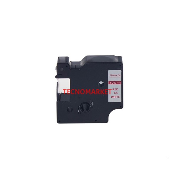Prıntpen Dymo D1 53715 Beyaz Etıkete Kırmızı (24Mm X 7M)
