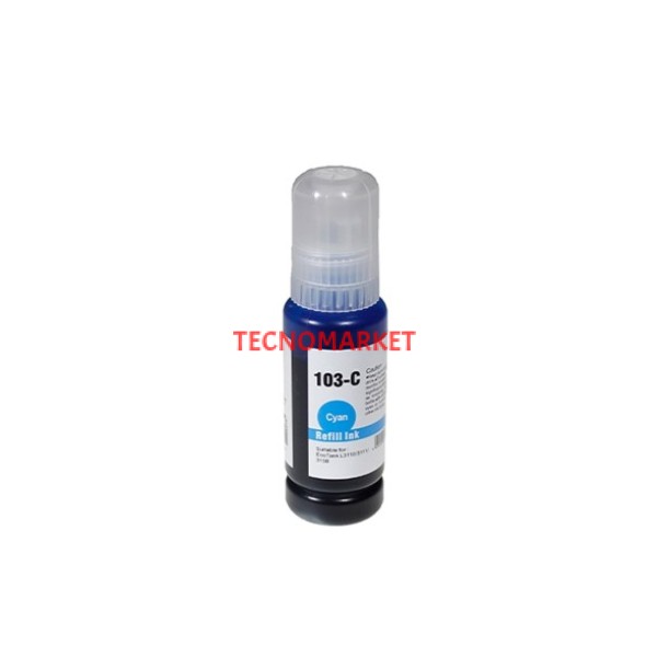 Prıntpen Epson 103 (C13t00s24a) Cyan Mürekkep 70Ml./Sise Prıntpen Epson 103 (C13t00s24a) Cyan Mürekkep 70Ml./Sise