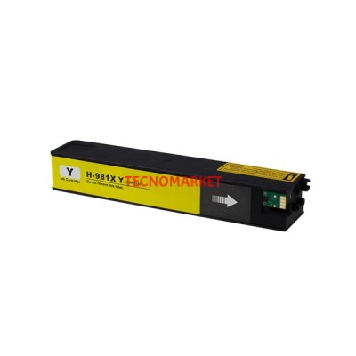 Prıntpen Hp 981X (L0r11a) Yellow (10K)