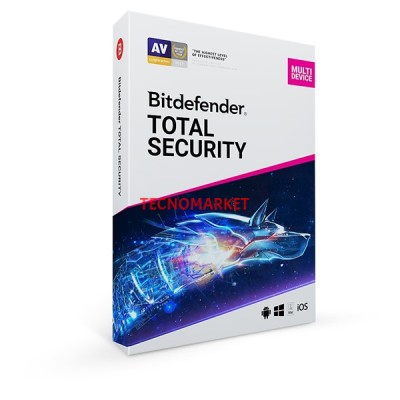BITDEFENDER Total Security Kutu 1yıl 5kullanıcı