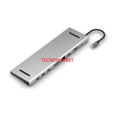CODEGEN CDG-CNV80 10 port Notebook Port Çoklayıcı Macbook Uyumlu