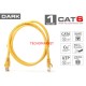 Dark Dk-Cb-Nt6u100y 1Mt Utp Cat6 Patch Kablo Sarı Awg24/7 Dark Dk-Cb-Nt6u100y 1Mt Utp Cat6 Patch Kablo Sarı Awg24/7