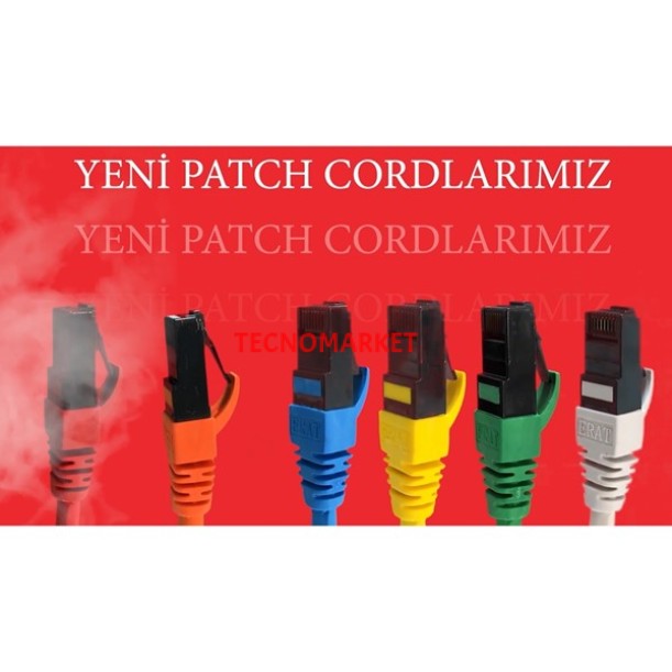 Erat Epc-250C6ulhg-0.50 50Cm Utp Cat6 Patch Cord Lsoh Grı 4X2x24# 24 Awg Erat Epc-250C6ulhg-0.50 50Cm Utp Cat6 Patch Cord Lsoh Grı 4X2x24# 24 Awg