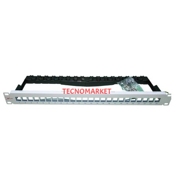 Erat Edp-C6astp-024 Cat6a Ftp Moduler 24 Port Patch Panel Erat Edp-C6astp-024 Cat6a Ftp Moduler 24 Port Patch Panel
