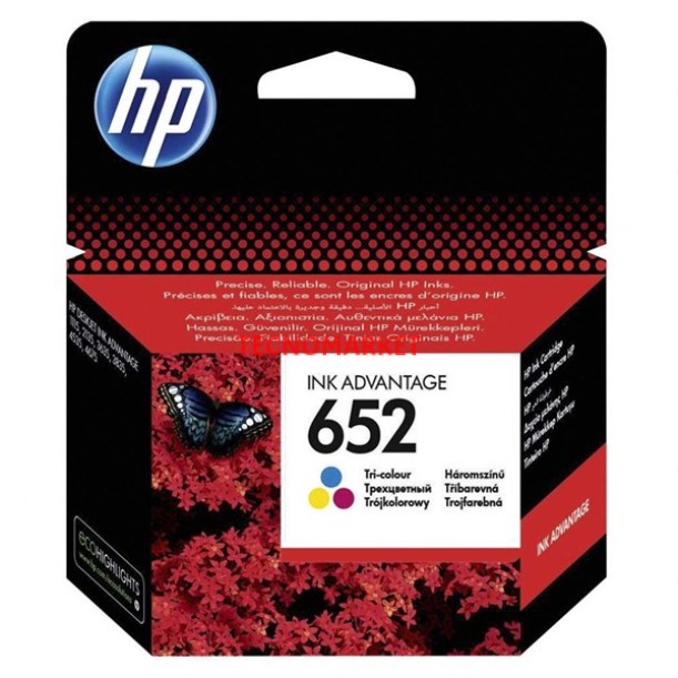 Hp F6v24ae Renkli Kartus No: 652 Hp F6v24ae Renkli Kartus No: 652