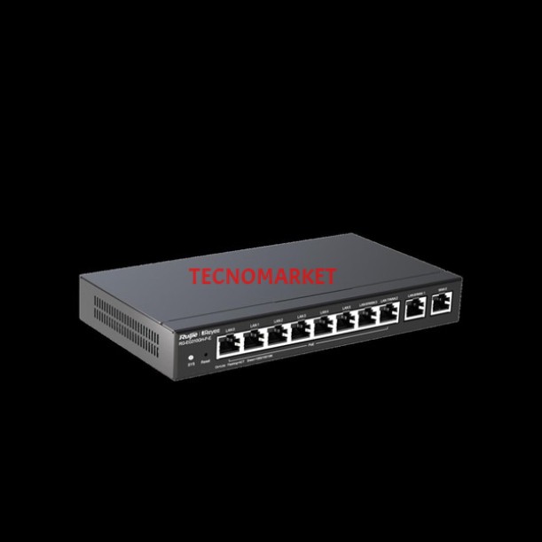 RUIJIE 10-PORT RG-EG310GH-P-E Gıgabıt 7- Port Poe/Poe+ Yonetılebılır Gateway/Router RUIJIE 10-PORT RG-EG310GH-P-E Gıgabıt 7- Port Poe/Poe+ Yonetılebılır Gateway/Router