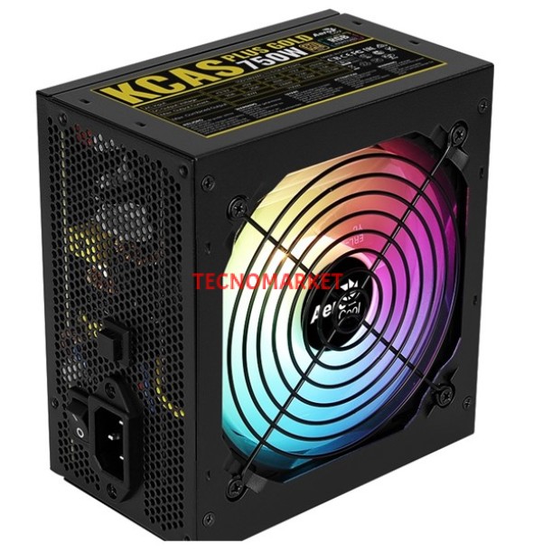 AEROCOOL 750W 80+ GOLD KCAS PLUS AE-KCASP750RGB 12cm RGB Fanlı Power Supply AEROCOOL 750W 80+ GOLD KCAS PLUS AE-KCASP750RGB 12cm RGB Fanlı Power Supply
