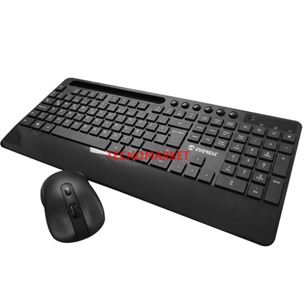 EVEREST KM-9676 Q Türkçe Kablosuz Siyah 800/1200/1600 dpi Klavye+ Mouse EVEREST KM-9676 Q Türkçe Kablosuz Siyah 800/1200/1600 dpi Klavye+ Mouse