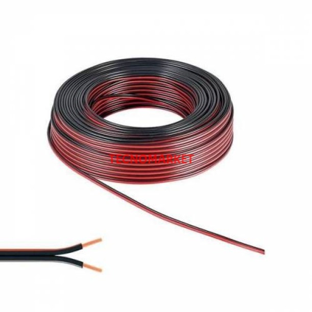 OEM KORDON HOPARLÖR KABLOSU 100Mt 2X0,75 SİYAH-KIRMIZI OEM KORDON HOPARLÖR KABLOSU 100Mt 2X0,75 SİYAH-KIRMIZI
