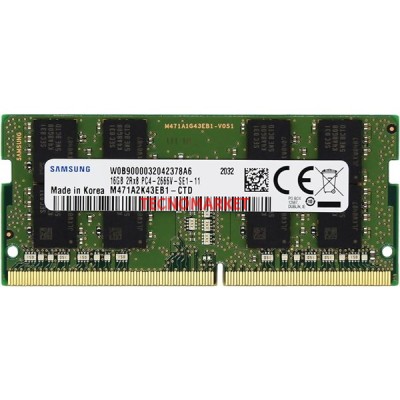 SAMSUNG 16GB DDR4 2666MHZ NOTEBOOK RAM VALUE M471A2K43CB1-CTD