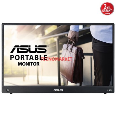 ASUS 15.6" IPS ZENSCREEN GO MB16AWP mHDMI TYPE-C Kablosuz Bataryalı Taşınabilir Monitör