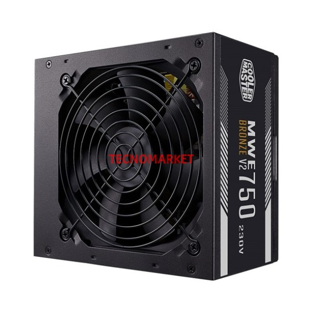 COOLERMASTER 750W 80+ BRONZE MWE v2 MPE-7501-ACABW-BEU 12cm Fanlı Power Supply COOLERMASTER 750W 80+ BRONZE MWE v2 MPE-7501-ACABW-BEU 12cm Fanlı Power Supply