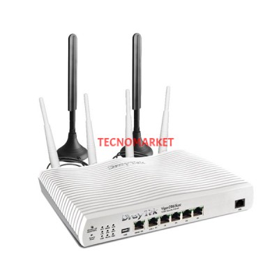 Draytek Vigor 2865Lac AC1300 4G-LTE VDSL2/35b Dual WAN Security VPN Router