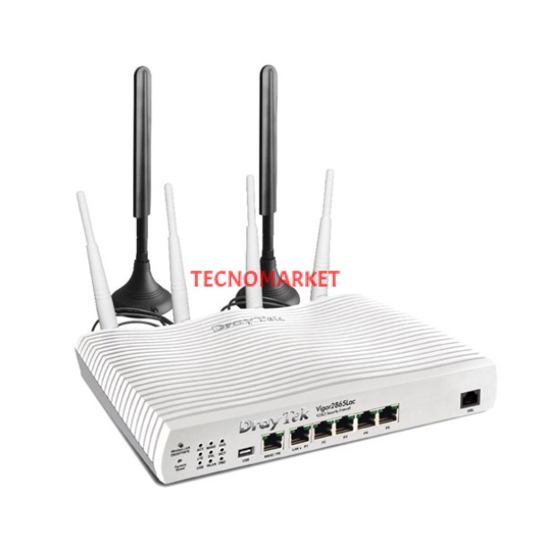 Draytek Vigor 2865Lac AC1300 4G-LTE VDSL2/35b Dual WAN Security VPN Router